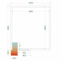 TEFCOLD - Chambre froide positive 2700 x 3000 x 2200 mm isolation 80 mm