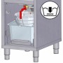 DIAMOND - Friteuse électrique avec système de filtration 1 cuve 16 L sur meuble