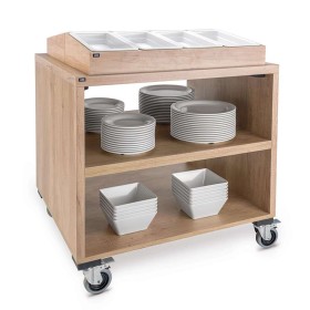 PUJADAS - Chariot distributeur de couverts cubique 82,5 cm