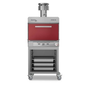 PUJADAS - Four à charbon de bois rouge Functional 90