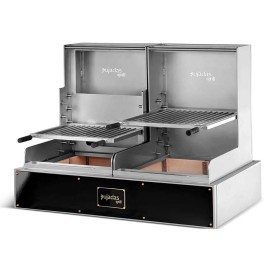 PUJADAS - Grill ouvert lite de table noir sans brûleur grille V