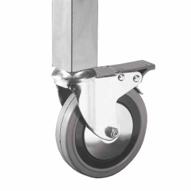 DISTFORM - 6 roulettes dont 2 avec frein pour tables H. 600 mm