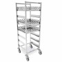 DISTFORM - Chariot pour paniers à vaisselle 625x637x1720 (7 paires de glissières)