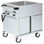 DISTFORM - Chariot bain-marie avec réserve chaude 3 GN 1/1
