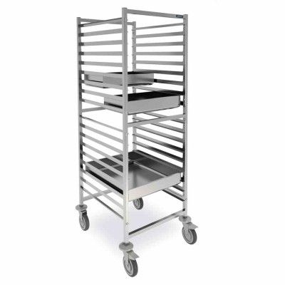 DISTFORM - Chariot GN 2/1 haut 660x750x1700