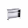 DISTFORM - Table comptoir 1000x350x1050 1 étagère intermédiaire