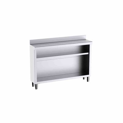 DISTFORM - Table comptoir 1000x350x1050 1 étagère intermédiaire