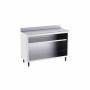 DISTFORM - Table comptoir 2000x600x1050 1 étagère intermédiaire