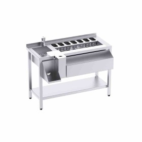 DISTFORM - Table de préparation de cocktail 1200 gauche avec étagère