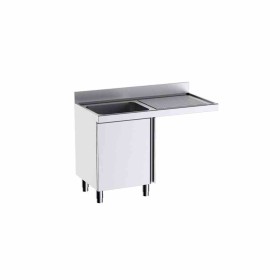 DISTFORM - Meuble à portes avec plonge L127551D 1200x700 espace pour lave-vaisselle