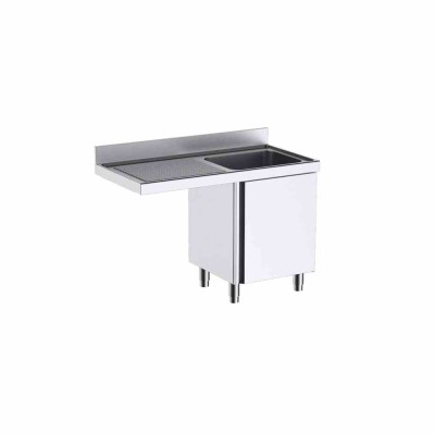DISTFORM - Meuble à portes avec plonge L127551I 1200x700 espace pour lave-vaisselle