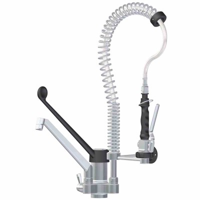 DISTFORM - Robinet douche eau froide et chaude H. 600 mm robinet gérontologie
