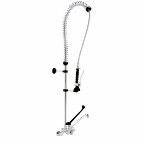 DISTFORM - Robinet douche mural gérontologie avec robinet eau froide et chaude