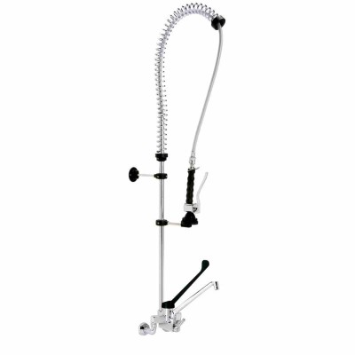 DISTFORM - Robinet douche mural gérontologie avec robinet eau froide et chaude