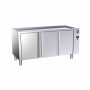 DISTFORM - Meuble chauffant 1200x700x850 2 glissières GN 1/1 portes battantes