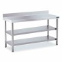 DISTFORM - Table adossée 2200x700 avec 2 étagères