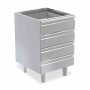 DISTFORM - Meuble 4 tiroirs 400x700 sans plan de travail