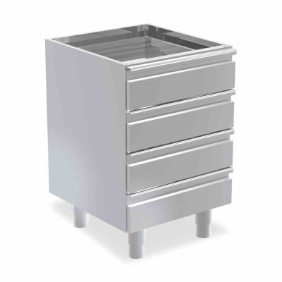 DISTFORM - Meuble 4 tiroirs 500x700 sans plan de travail