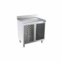 DISTFORM - Meuble adossé avec 2 supports de glissières GN 1/1 - 800x600x850