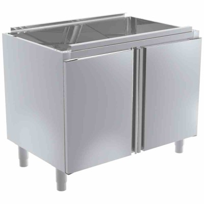 DISTFORM - Meuble avec portes battantes 800x700 pour bac