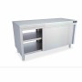 DISTFORM - Meuble central 1400x700x850 portes coulissantes traversantes
