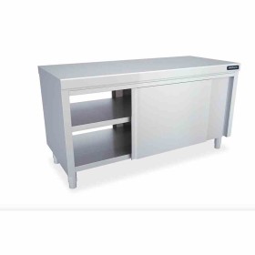 DISTFORM - Meuble central 2000x600x850 portes coulissantes traversantes