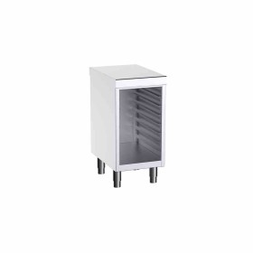 DISTFORM - Meuble central avec 1 support de glissières gastronorm 600x400 - 500x700x850