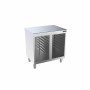 DISTFORM - Meuble central avec 2 supports de glissières gastronorm GN 1/1 - 800x700x850
