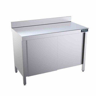 DISTFORM - Table adossée avec portes 2000x500