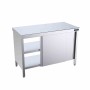 DISTFORM - Table centrale traversante 2000x700 avec portes