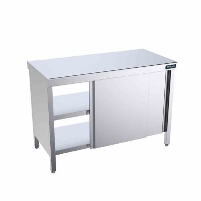 DISTFORM - Table centrale traversante 2000x700 avec portes