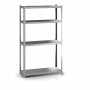 DISTFORM - Etagère de sol inox 1 mm 800x300x2000 mm 5 niveaux