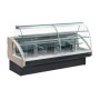 DIAMOND - Fin de série - Comptoir vitrine réfrigéré statique chargement à tiroirs sans réserve L. 2900 mm