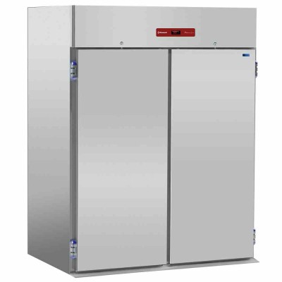 DIAMOND - Armoire frigorifique, 2 chariots GN 2/1 - EN 600x800