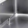 DIAMOND - Élément bain-marie sur armoire neutre 6 GN1/1
