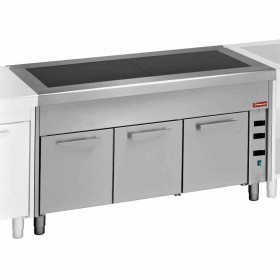 DIAMOND - Élément vitrocéramique sur armoire chauffante 3x GN1/1