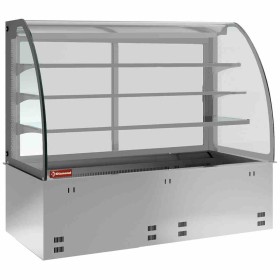 DIAMOND - Élément cuve/vitrine 3 niveaux fermée, réfrigéré, ventilé, 4x GN1/1 (sans unité)