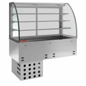 DIAMOND - Élément cuve/vitrine sur 3 niveaux fermée, réfrigéré, ventilé, 3x GN1/1