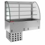 DIAMOND - Élément cuve/vitrine sur 3 niveaux fermée, réfrigéré, ventilé, 4x GN1/1