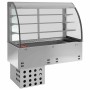 DIAMOND - Élément cuve/vitrine sur 3 niveaux ouverte (rideau), réfrigéré, ventilé, 5x GN1/1