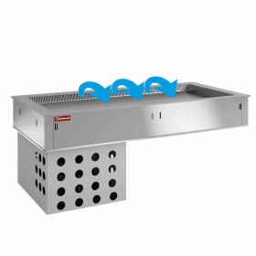 DIAMOND - Élément top réfrigéré, ventilé, 2x GN1/1