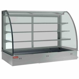 DIAMOND - Élément top/vitrine 3 niveaux fermée, réfrigéré, ventilé, 2x GN1/1 (sans unité)