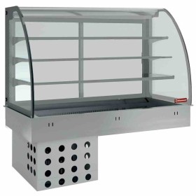 DIAMOND - Élément top/vitrine sur 3 niveaux fermée, réfrigéré, ventilé, 4x GN1/1