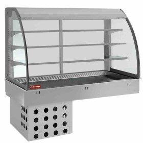 DIAMOND - Élément top/vitrine sur 3 niveaux ouverte (rideau), réfrigéré, ventilé, 3x GN1/1