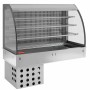 DIAMOND - Mural avec top/vitrine sur 3 niveaux ouverte (rideau), réfrigéré, ventilé, 3x GN1/1