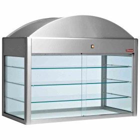 DIAMOND - Vitrine neutre indépendante (avec fond) L. 1410 mm