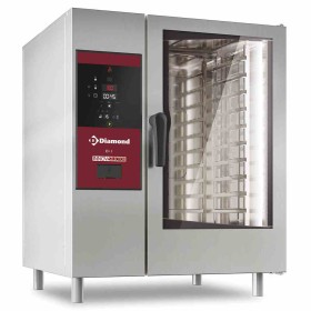 DIAMOND - Four gaz vapeur directe et convection 10 x GN 1/1 + Cleaning