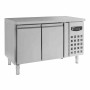 COMBISTEEL - Table réfrigérée positive 2 portes L. 1360 mm P. 700 mm