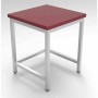COMBISTEEL - Billot bloc de découpage en polyéthylène 400 x 400 mm
