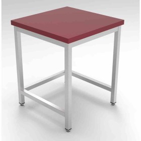 COMBISTEEL - Billot bloc de découpage en polyéthylène 400 x 400 mm